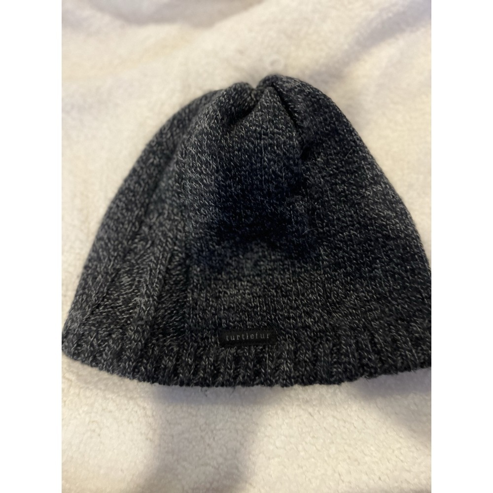 turtle fur beanie winter hat knitted